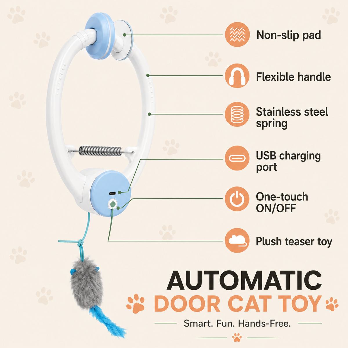 Petpacers Auto Door Cat Toy