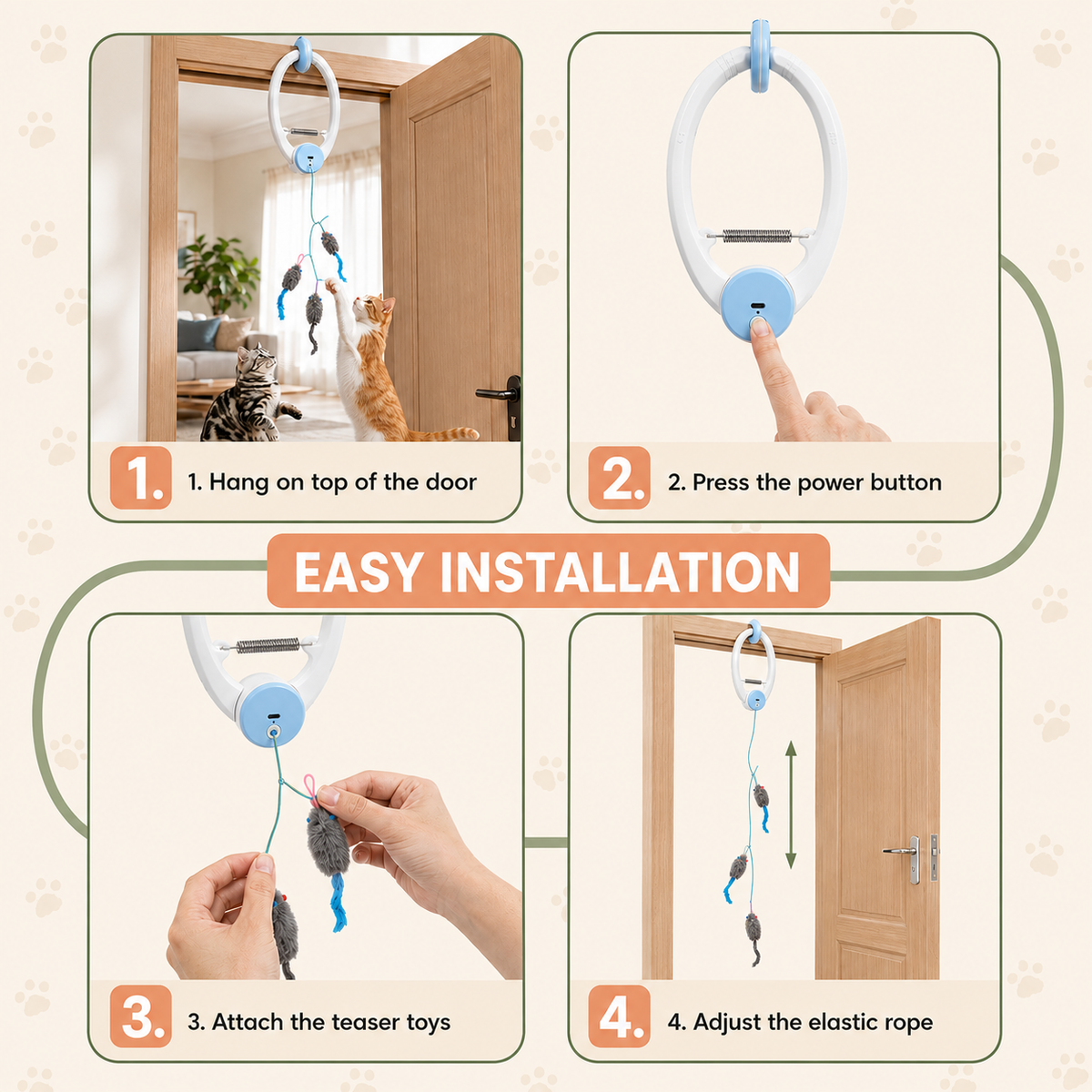 Petpacers Auto Door Cat Toy