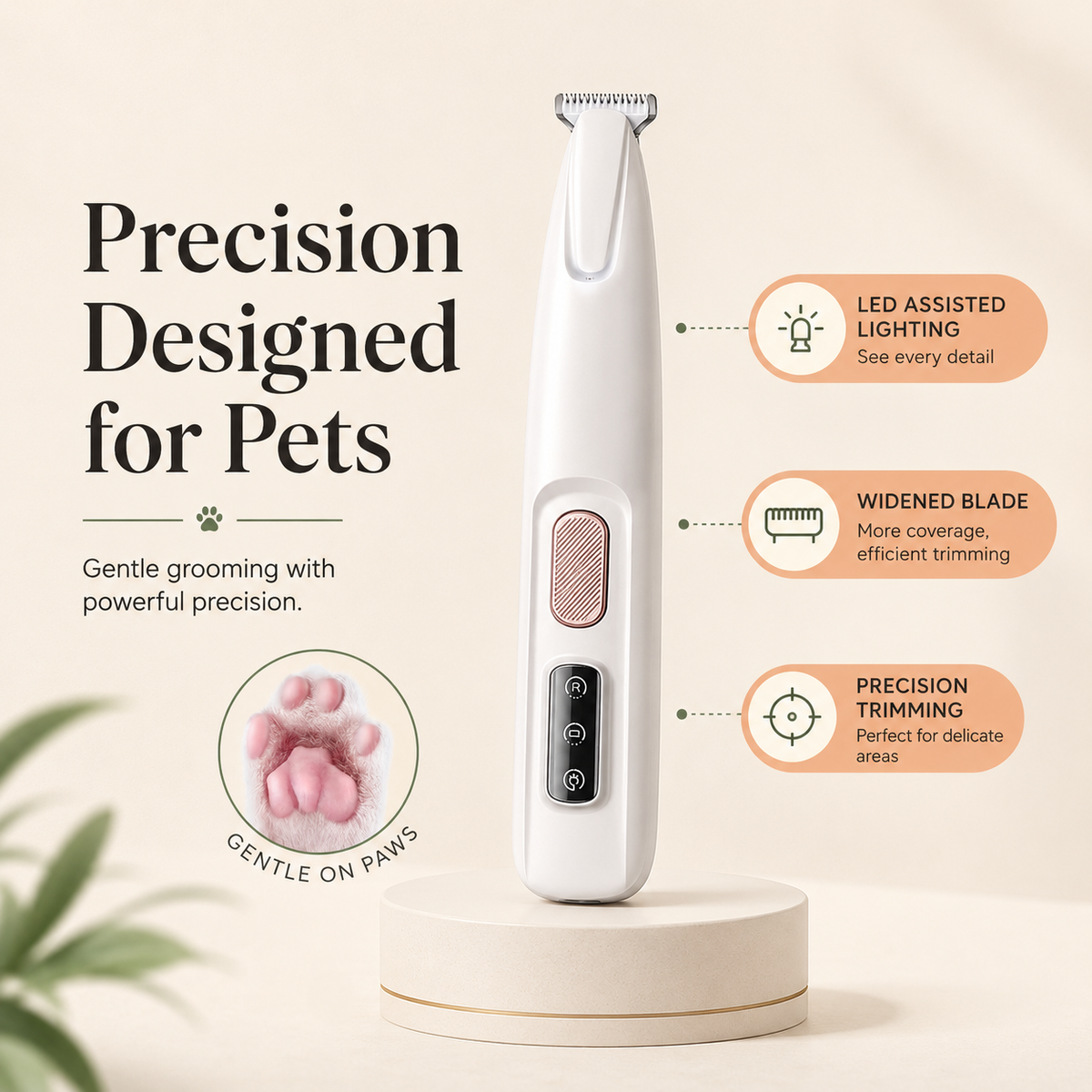 Petpacers Pro Pet Hair Trimmer